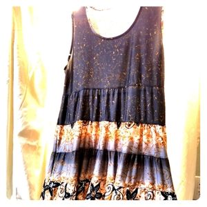 Dress, casual, summer, sleeveless.
